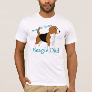 Beste Show Beagle Papa Persoonlijk T-shirt