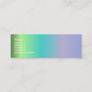 Beste Show-profielkaart Mini Visitekaartje