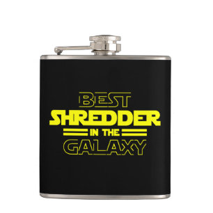 Beste shredder in het heelal heupfles