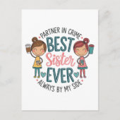 Beste Sister Design - Kunst die het Zusterschap vi Briefkaart (Voorkant)