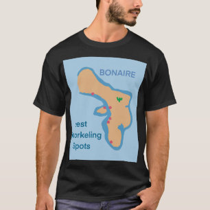 Beste snorkelen en shore duiken op bonaire t-shirt