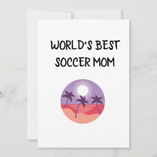 BESTE SOCCER MOMCARDS TER WERELD FEESTDAGENKAART