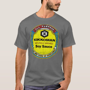 Beste sojasaus versleten t-shirt