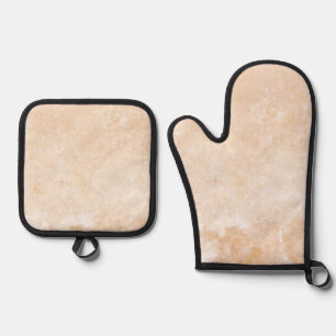 Beste Solid Color Silver gewatteerde hittebescherm Ovenwant & Pannenlap Set