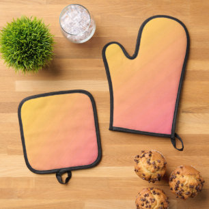 Beste Solid Color Silver gewatteerde hittebescherm Ovenwant & Pannenlap Set