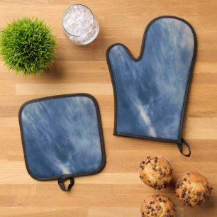 Beste Solid Color Silver gewatteerde hittebescherm Ovenwant & Pannenlap Set