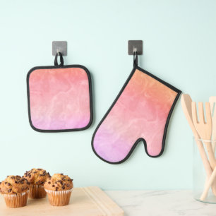 Beste Solid Color Silver gewatteerde hittebescherm Ovenwant & Pannenlap Set