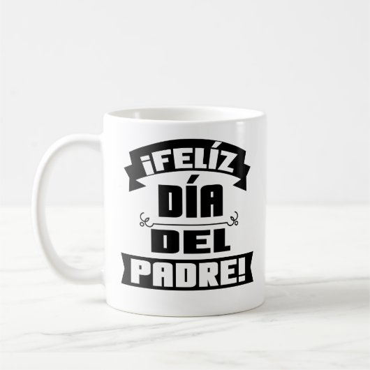 Beste Spaanse vaders Dag Koffee Mok Gift (Links)