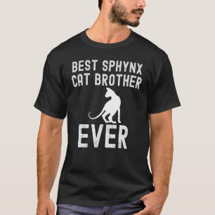 Beste Sphynx kat broer Ooit Vaderdag T-shirt
