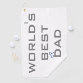 Beste Stepdad ter wereld Golfhanddoek (Insitu)