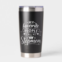 Beste stiefmoeder cadeau van een schattige samenge