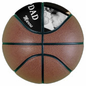 Beste stiefvader ooit Vaderdag Keepsake 3 Foto Basketbal (Rechts)