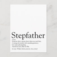 Beste stiefvader ter wereld definitie