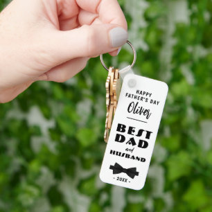 Beste Stropdas voor vader en man, Elegant Sleutelhanger