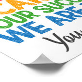 Beste studenten Classroom Poster (Hoek)