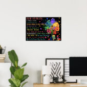 Beste studenten die ik in u geloof, ik ben hier vo poster (Thuiskantoor)
