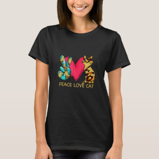 Beste stuk liefde kat moeder voor altijd Ee voor v T-shirt