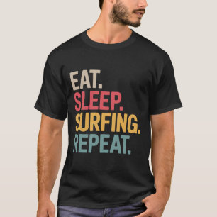 Beste surf kunst voor mannen vrouwen surfer surfen t-shirt