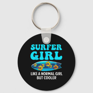 Beste surf kunst voor meisjes vrouwen strand surfe sleutelhanger