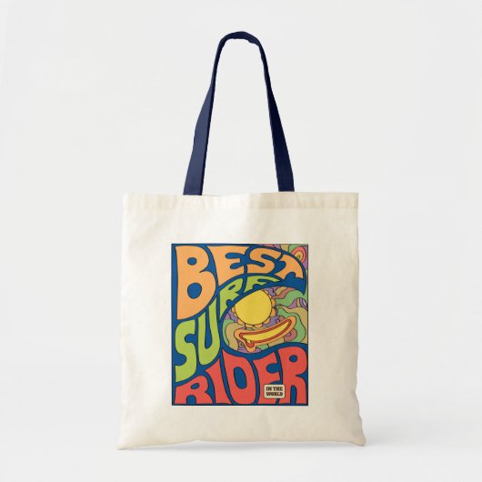 Beste Surf ooit Poster Tote Bag (Voorkant)