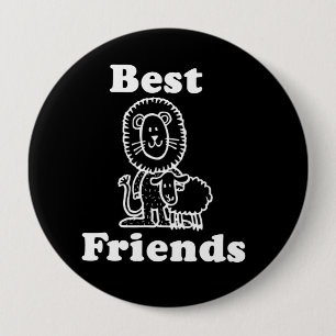 BESTE T-shirt Ronde Button 4,0 Cm