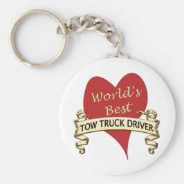 Beste takelwagenchauffeur ter wereld sleutelhanger