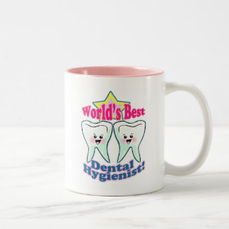 Beste tandheelkundige apotheker tweekleurige koffiemok
