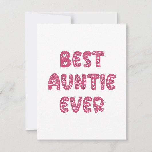 Beste tante Ever (Voorkant)