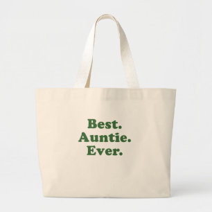 Beste tante Ever Grote Tote Bag