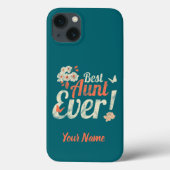 Beste tante Ever tante Birthday Godmoeder Case-Mate iPhone Case (Achterkant)