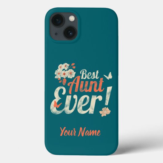 Beste tante Ever tante Birthday Godmoeder Case-Mate iPhone Case (Achterkant)