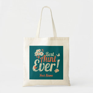 Beste tante Ever tante Birthday Godmoeder Tote Bag