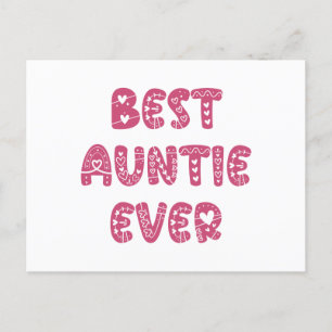 Beste tante ooit briefkaart