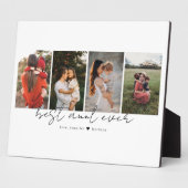 Beste Tante Ooit Modern Script 4 Foto's Collage Gi Fotoplaat (Zijkant)