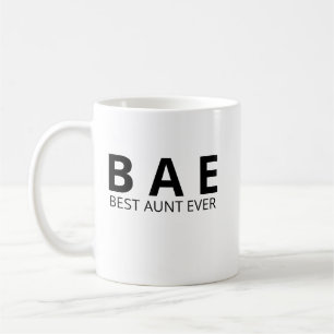 Beste tante ooit mok, BAE tante mok, tante cadeau  Koffiemok