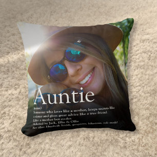 Beste tante ooit Oomzegger definitie foto Kussen