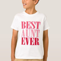 Beste tante ooit roze tekst
