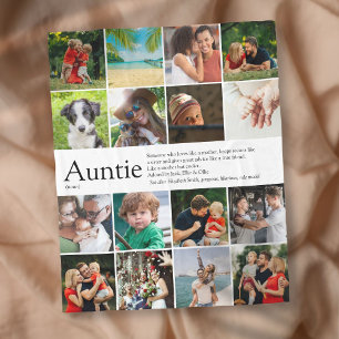 Beste tante ooit, tante definitie 16 foto fleece deken