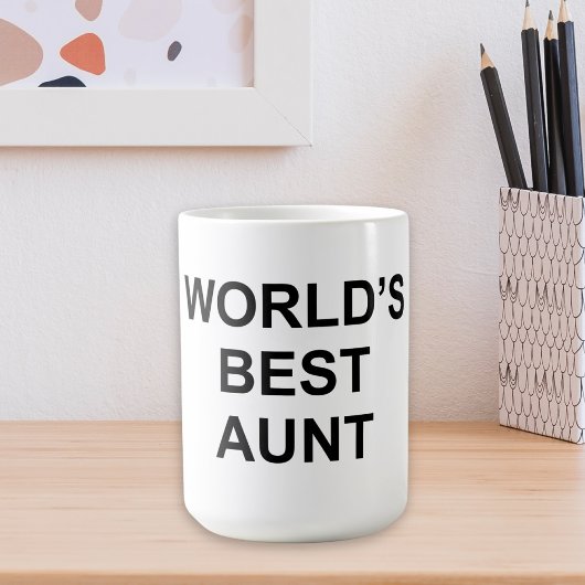 Beste tante ter wereld koffiemok
