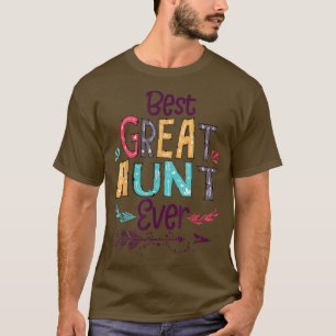 Beste tante van elke klap op de luier t-shirt