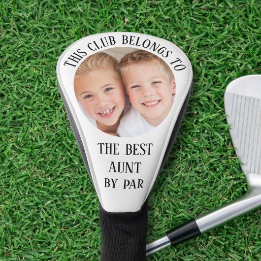 Beste Tante van Par Foto Golfheadcover