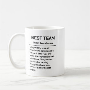 Beste Team Ooit   Leuke Moderne Team Erkenning Koffiemok