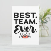 Beste team ooit, teamcadeaus voor medewerkers (Staand voorkant)