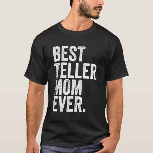 Beste Teller Moeder Ooit Grootste Moeders Moeder V T-shirt (Voorkant)