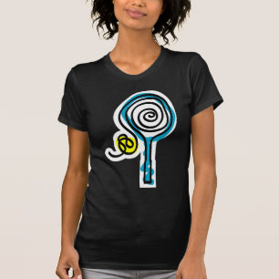 Beste tennisracket string t-shirt voor vrouwen