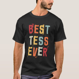 Beste Tess Ooit Populair Retro Geboortsnamen Tess T-shirt
