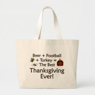 Beste Thanksgiving ooit Grote Tote Bag