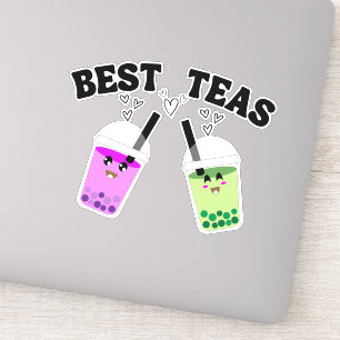 Beste thee, Matcha bubble tea Sticker