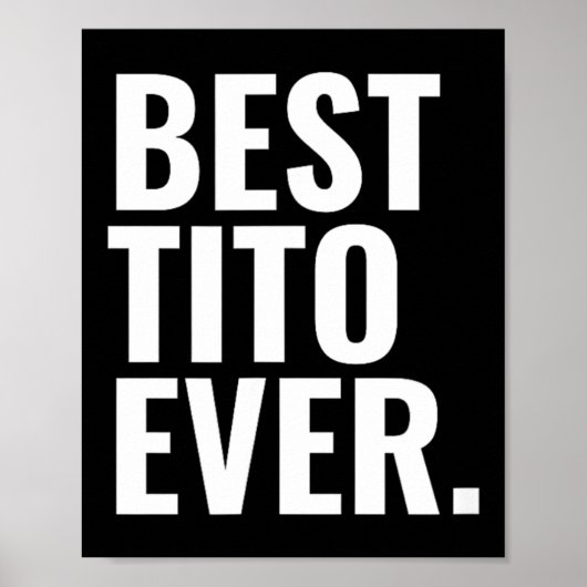 Beste Tito Ooit Poster (Voorkant)
