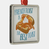 Beste toast metalen ornament (Rechts)